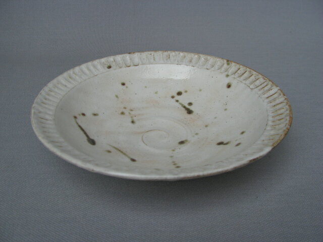 【美濃焼/みのやき/せともの】【平鉢/盛鉢/パスタ鉢】【ギフト/プレゼント/お祝い/内祝/引出物】御本手削7寸鉢