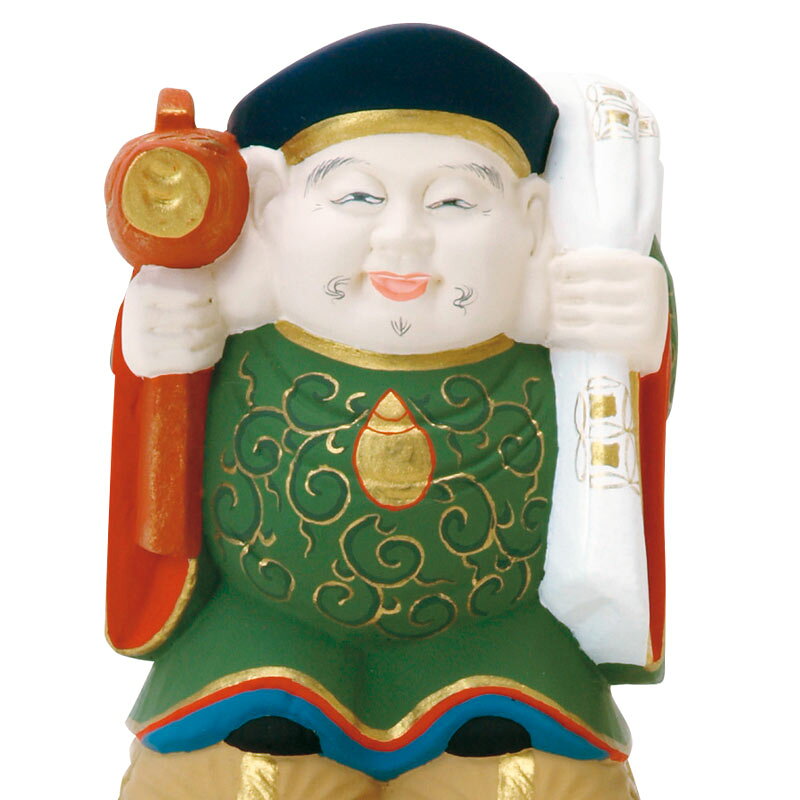 【スーパーSALE！10%OFF】仏像 【木製】 彩色 大黒天 2.0寸（高さ：180mm） 木彫 仏像販売 通販 七福神 日蓮宗 仏壇 仏具 roanshop-10014933 ロアン 〜仏壇仏具館〜 サンプル画像2