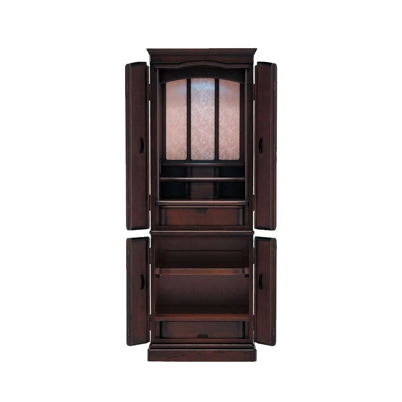 【スーパーSALE!51%OFF】国産仏壇 モダン仏壇 「フェンネル」(v13-122-4)/家具調仏壇 モダン仏壇 デザイン仏壇 インテリア仏壇 台付き リビ...