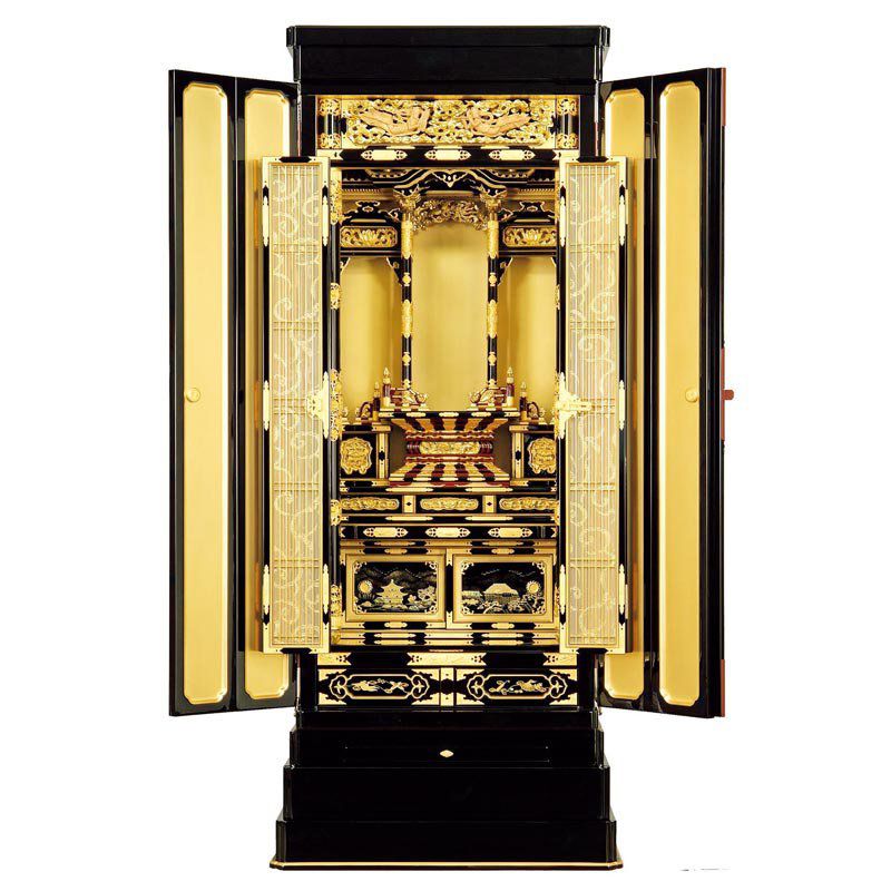 【スーパーSALE!10%OFF】浄土真宗大谷派用金仏壇 「千年・東」20号 幅70cm