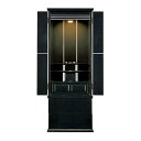仏壇 モダン仏壇 「カシミロ」 紺色 15×40号 (v13-135-2)/家具調仏壇 モダン仏壇 床置き仏壇台付き リビング 仏壇 上下セット モダン 送料無...