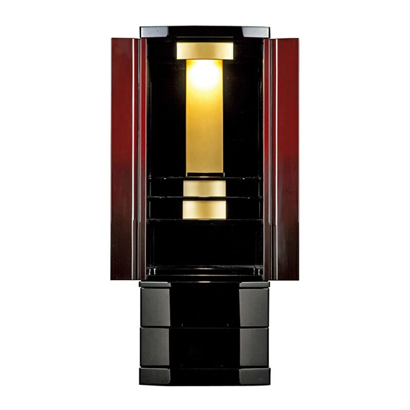 【スーパーSALE!51%OFF】仏壇 モダン仏壇 「シリアコ」 15×40号 (v13-134-3)/家具調仏壇 モダン仏壇 床置き仏壇台付き リビング 仏壇...