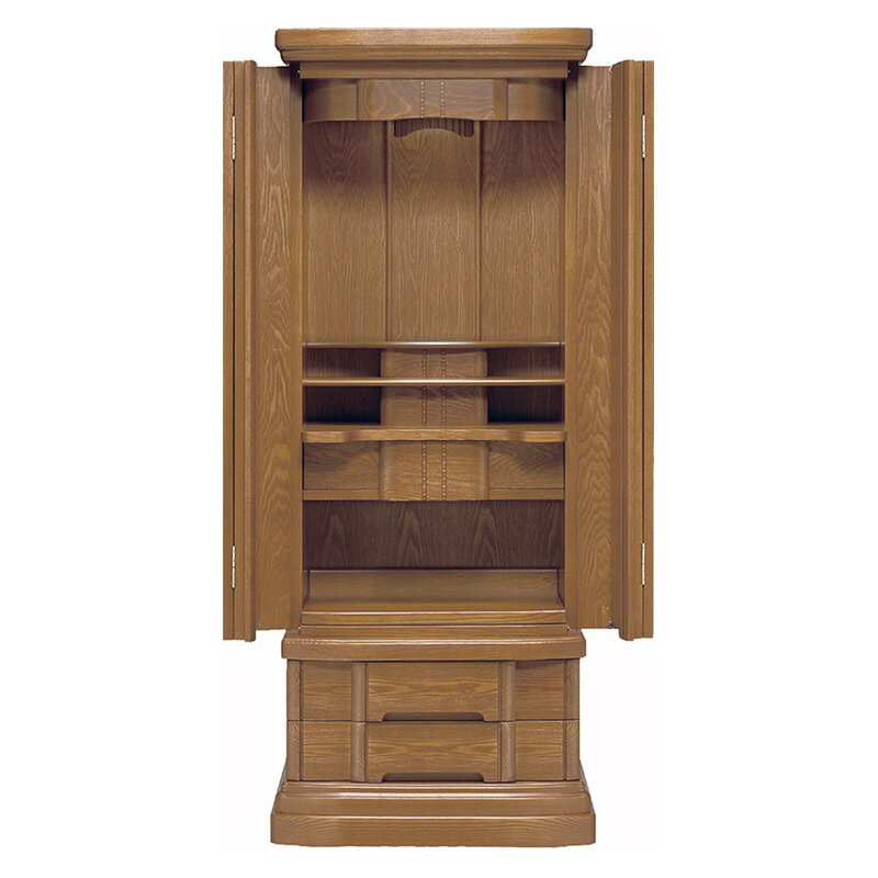 【スーパーSALE!51%OFF】国産仏壇 「リコッタ」 ライト色 20×56号 (v13-126-3)/家具調仏壇 モダン仏壇 床置き 仏壇台付き リビング ...