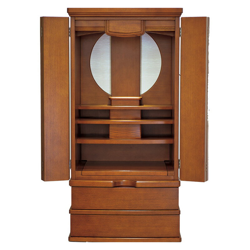 【スーパーSALE!51%OFF】仏壇 「ガブリーア」 17×37号 (v13-111-3)/家具調仏壇 モダン仏壇 床置き 仏壇台付き リビング 仏壇 上下セ...