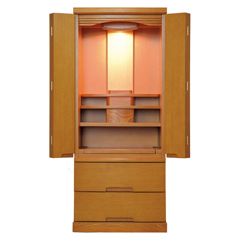 【スーパーSALE!51%OFF】仏壇 「マーリスタ」 ライト色 16×38号 (v13-111-4)一本立ち/家具調仏壇 モダン仏壇 床置き 一本立ち リビン...