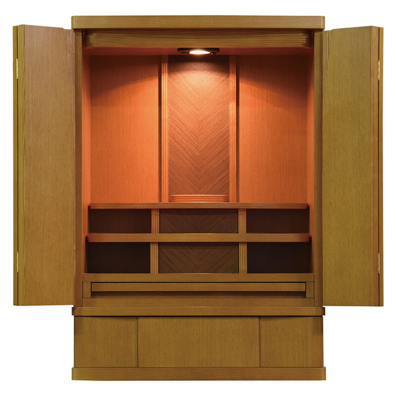 【スーパーSALE!51%OFF】仏壇 「デルガルト」 ライト色 28号 (v13-105-3)/家具調仏壇 モダン仏壇 ミニ仏壇 小型仏壇 モダンミニ仏壇 コ...