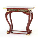 【スーパーSALE!10%OFF】【良品アウトレット品】 優美型 立焼香机 幅2尺5寸×高さ70cm 朱塗り