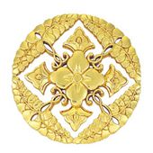 【スーパーSALE!10%OFF】【寺院 お寺 仏具】宗派紋(定紋)木製【八ツ藤】1尺5寸(2203-1500) 受注生産品