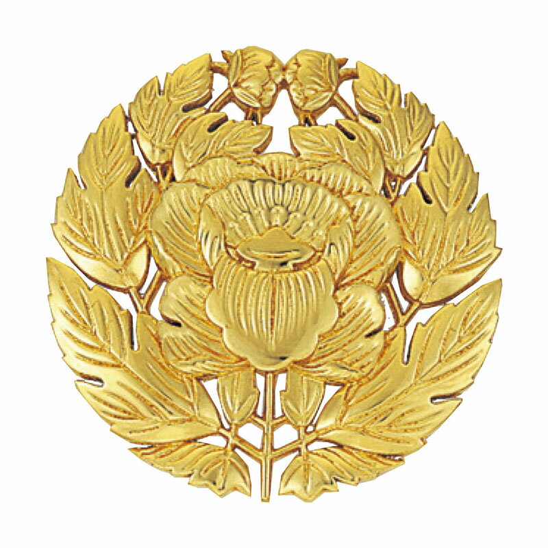 【スーパーSALE!10%OFF】【寺院 お寺 仏具】宗派紋(定紋)木製【抱牡丹】1尺5寸(2207-1500) 受注生産品