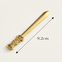 国産 宝剣 長さ9.2cm(合金製)前具 密教法具 杵形 寺院 お寺ギフト用 金剛杵 魔除け お守り 通販 販売(5340-0403)