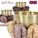 仏具 おりん 花布団・国産 おりんセット2.3寸(直径7cm)(おリン+リン棒+布団)仏壇 桜柄 小さい お鈴 花柄 金襴 モダン仏壇用 仏具 おりん リン布団...