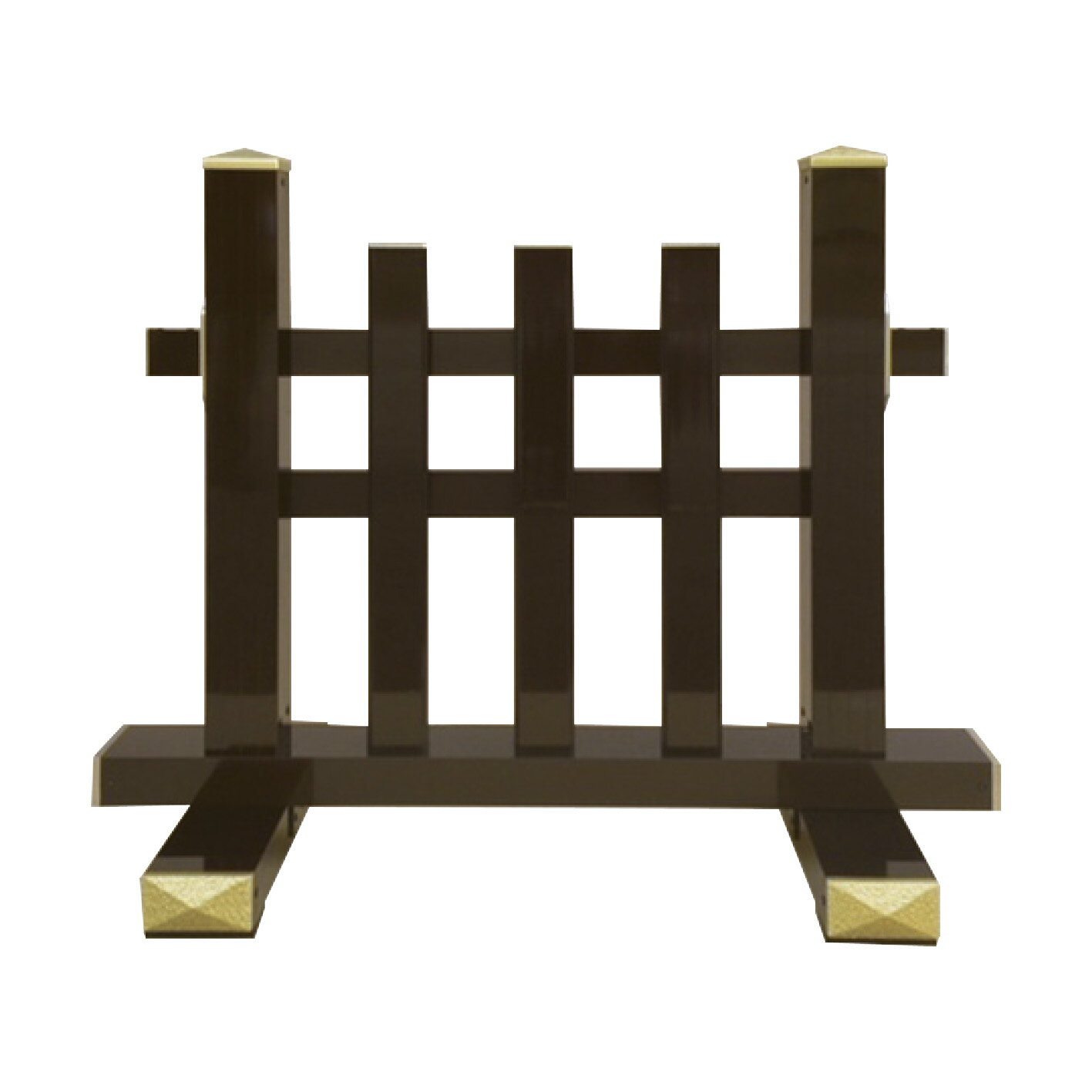 【スーパーSALE!10%OFF】車止め結界 3尺 幅90cm アルミ製 日本製 (4691-0300)