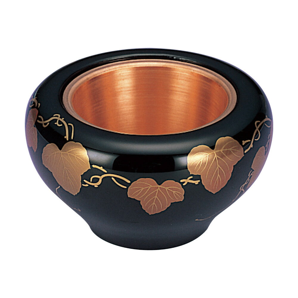 Rakuten - 鉄鉢香爐 本物志向　4寸 / 蔦蒔絵（0300-0200）日本製 ※受注生産品