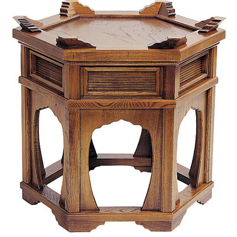 【スーパーSALE!10%OFF】磬子台 立打用杢魚台 栓 1尺7寸 日本製 (3900-1700)