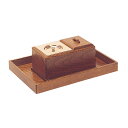 廻し香炉セット 欅 オトシフタ付 日本製 (2501-0500)
