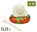 木魚セット【本楠 並彫り】6寸 一式(布団1尺、撥(バイ)7号) 仏具 バチ 寺院 お寺 販売