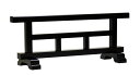 結界【寺院 お寺 仏具】木製 結界【黒塗】 幅6尺(180cm)(4671-0600)