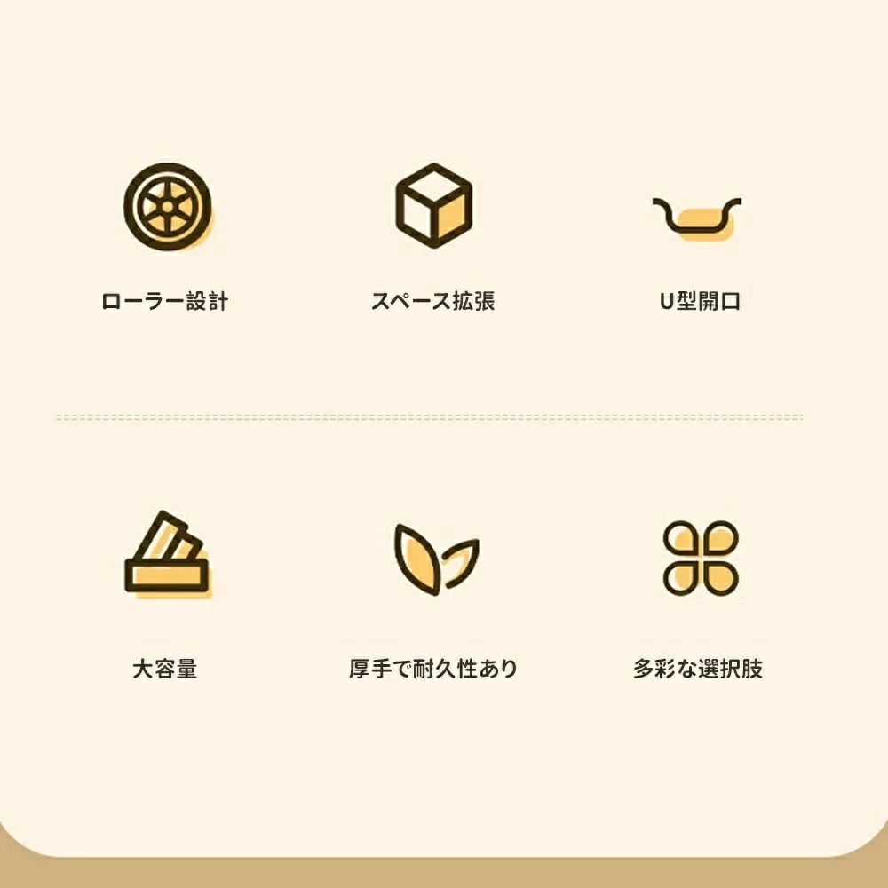収納ボックス キャスター付き 収納ケース 大容量 インテリア 収納用品 ケース BOX ...