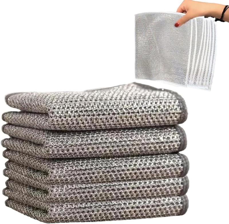 樂天商城 - キッチンタオル 食器洗い用メッシュふきん 吸水性 油汚れ対策 洗浄力 両面使用 乾湿両用 柔らかく
