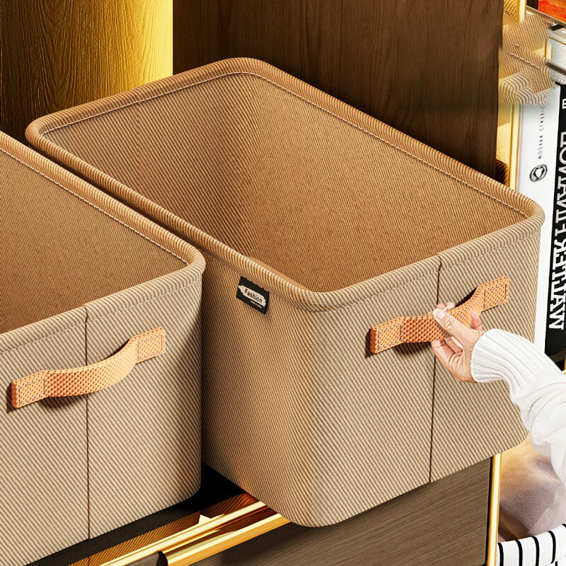 小物 収納ボックス 持ち手収納袋 布製 ズボン...の紹介画像2