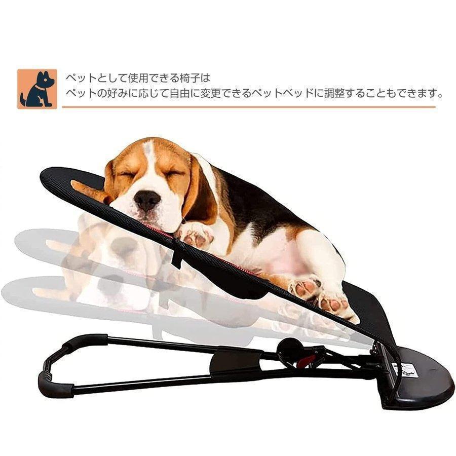 ペットベッド ペットハンモック 折り畳み式 ゆりかご 揺れる メッシュ ペット用 ス...