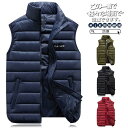 ゴルフウエア ゴルフベスト ダウンベスト メンズ 秋 冬 防寒 キルティング 軽量 中綿ベスト 中綿ダウン ジャケット ジャケット ダウンジャケット