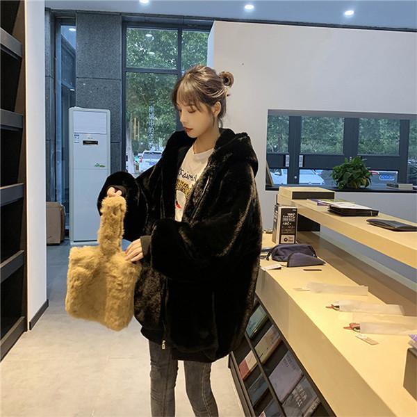 ブルゾン ボア もこもこ ボアジャケット レディース パーカー アウター 韓国風 フード付き フリースジャケット ショート丈 羽織り 防寒 大きいサイズ