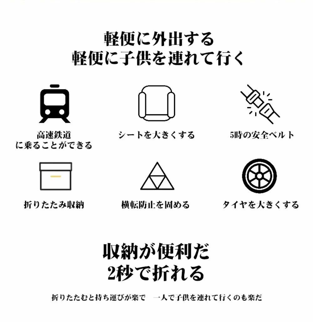 コンパクトベビーカー ワンタッチで收める 持ち運び 旅行 飛行機 超軽量 携帯用 折りたたみ 子供 コンパクト 日よけ 軽量