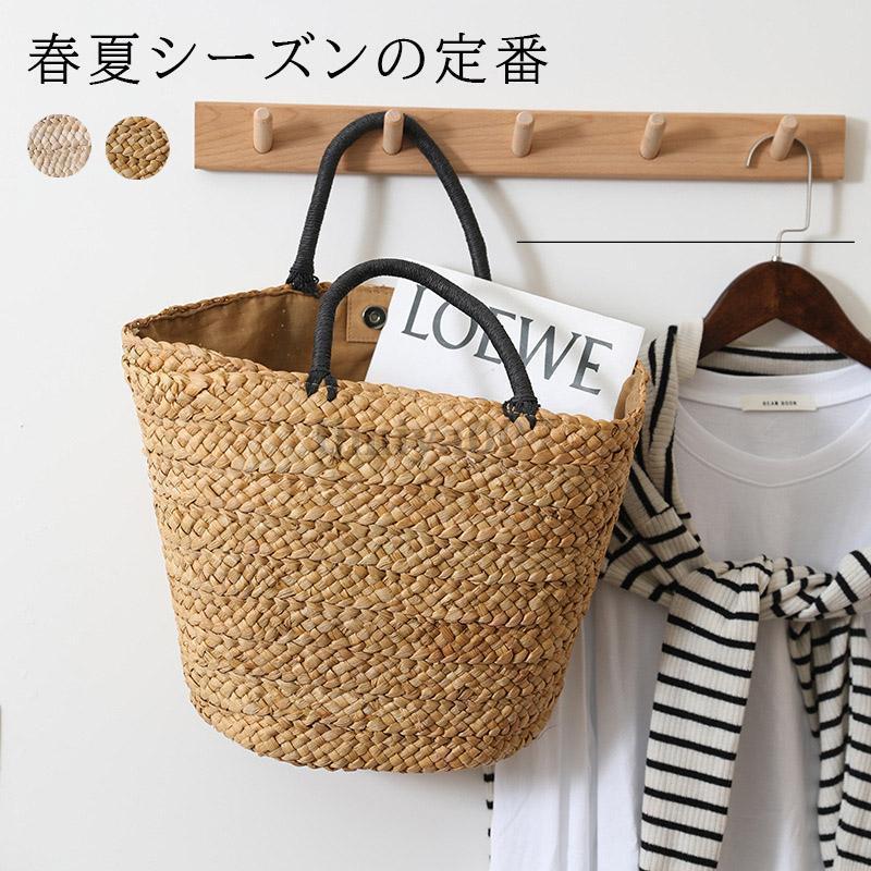 カゴバッグ 2023 夏 かごバッグ おしゃれ トートバッグ レディース 軽い 浴衣バッグ サマーバッグ バッグ 女性 大容量 軽量 旅行 30代 40代