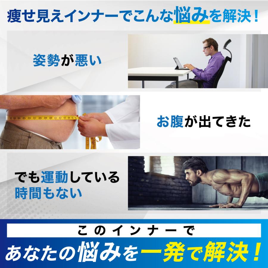 加圧シャツ メンズ タンクトップ ノースリーブ...の紹介画像2