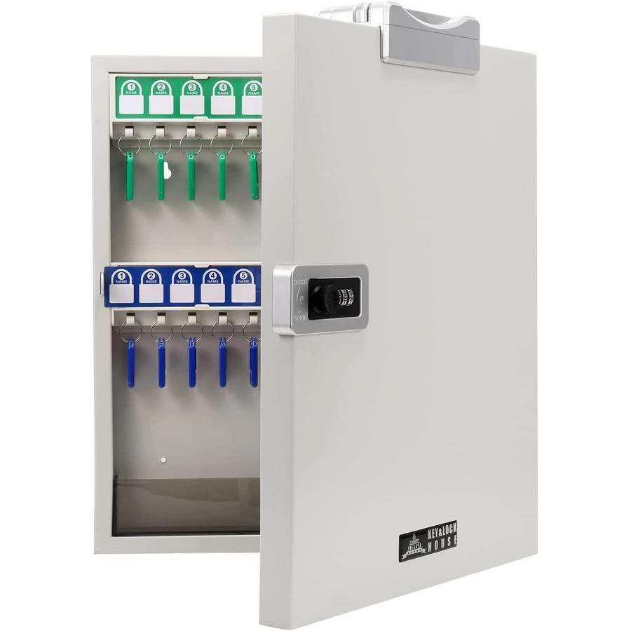 【楽天スーパーSALE】キーボックス 収納 壁掛け 鍵収納ボックス 鍵保管ケース 鍵管理 鍵収納 ダイヤル..