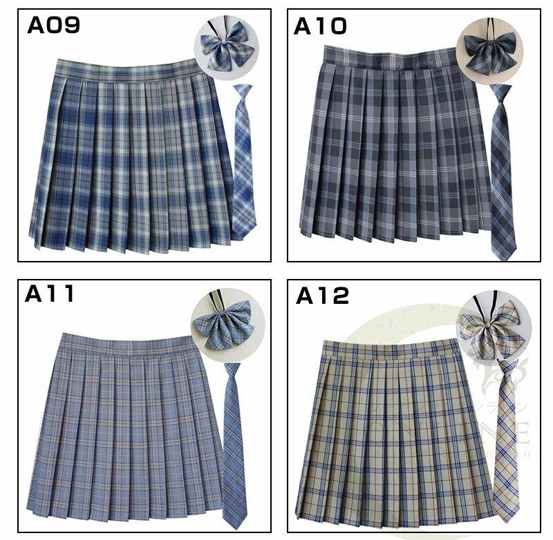 制服 学生制服スカート 15タイプ チェック柄プリーツスカート(スクール・制服)　蝶結び付き 女子高生スカート レディース 高校生 お受験 結婚式 発表会 ジュニア フォーマル