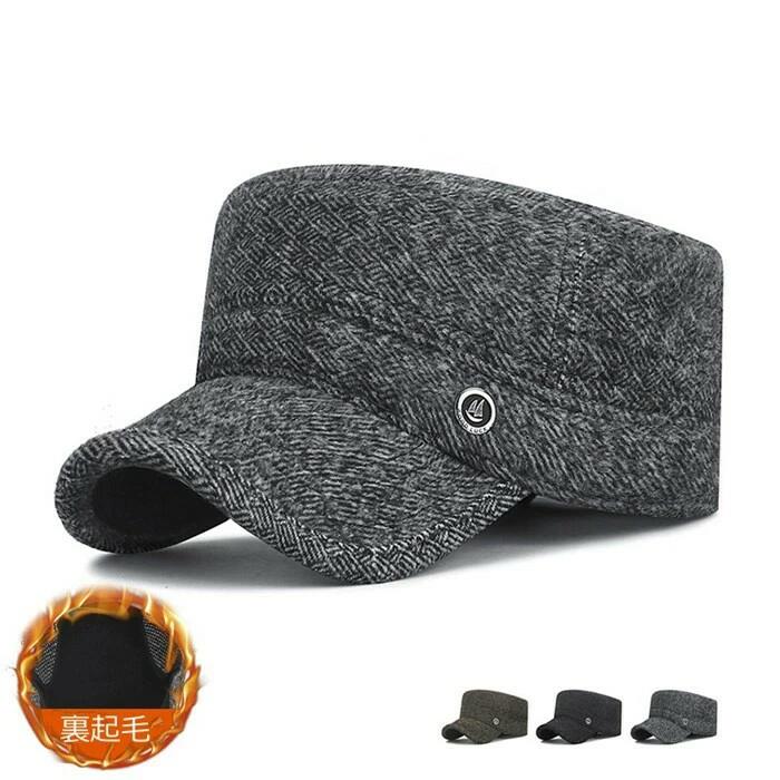 ワークキャップ 裏起毛 キャップ メンズ 冬用帽子 耳当て付き 防寒対策 カーブキャップ 暖かい 帽子 おしゃれ 無地 カジュアル ファッション 通勤 通学 厚手 保温性抜群 冬 コーデ プレゼント 調節可能