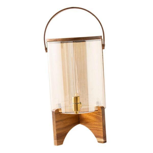 飲料ディスペンサー ポータブルガラスドリンクディスペンサー パーティー キッチン 飲料用 7000ml