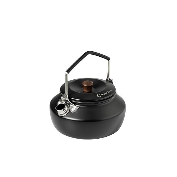 キャンプケトル アウトドア ケトル mini やかん ポット 直火 ステンレス 軽量 1人用 0.6L メッシュ収納袋付き