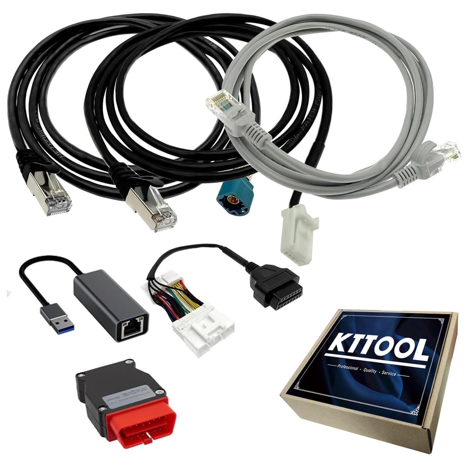 Rakuten - 診断ケーブル5本セット Tesla Model S 3 X Y用 USB OBD2 診断ツールアダプター Lanuch X431 PADIII/PADV/PADVII/EV MAX/PRO 3S+V3.0 Ultraタブレット用 OBDIIアダプターハーネス付き 1013230-00-A