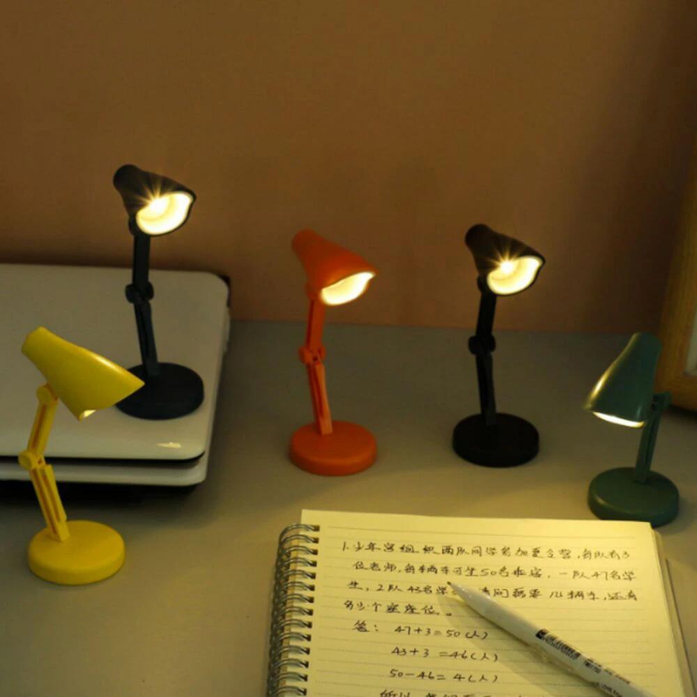 Table, Paper Lamps - ミニ磁気常夜灯 小型読書灯 北欧スタイル LED電気スタンド 寝室のヘッドボード ポータブル常夜灯 LEDライト 運びやすい