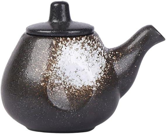 陶器 オリーブ オイル ボトル 和風 醤油 ソース 容器 ピッチャー しょうゆ 保存容器 陶器 酢 調味料入..