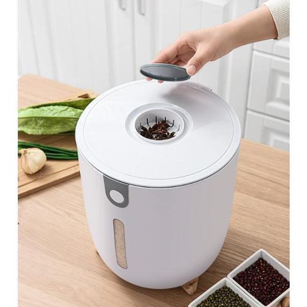 真空保存容器 米びつ 密閉容器 真空保存 ペットフード ストッカー 真空パック 乾物ストッカー 湿気防止 真空フードストッカー 29x24.5cm