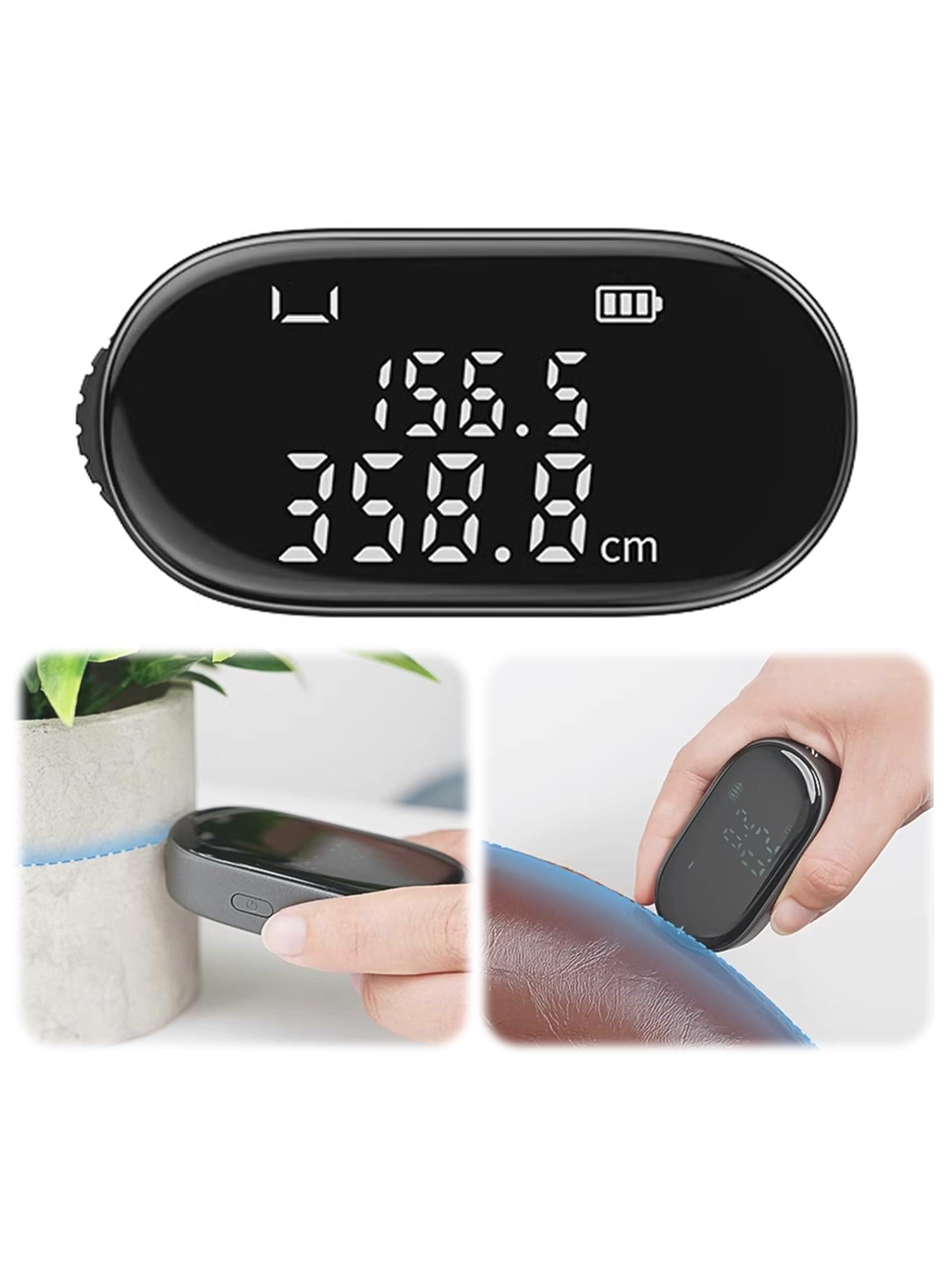 デジタルメジャー 電子メジャー 電子定規 高精度 高精細 LCDディスプレイ 多機能 デジタル距離測定器 曲面 平面 直径 超長待機 最大99メートル超遠距離測定 自動累積 累減 歴史記録 軽量 携帯 持ち歩きやすい 生活 仕事 便利 プレゼント 送料無料