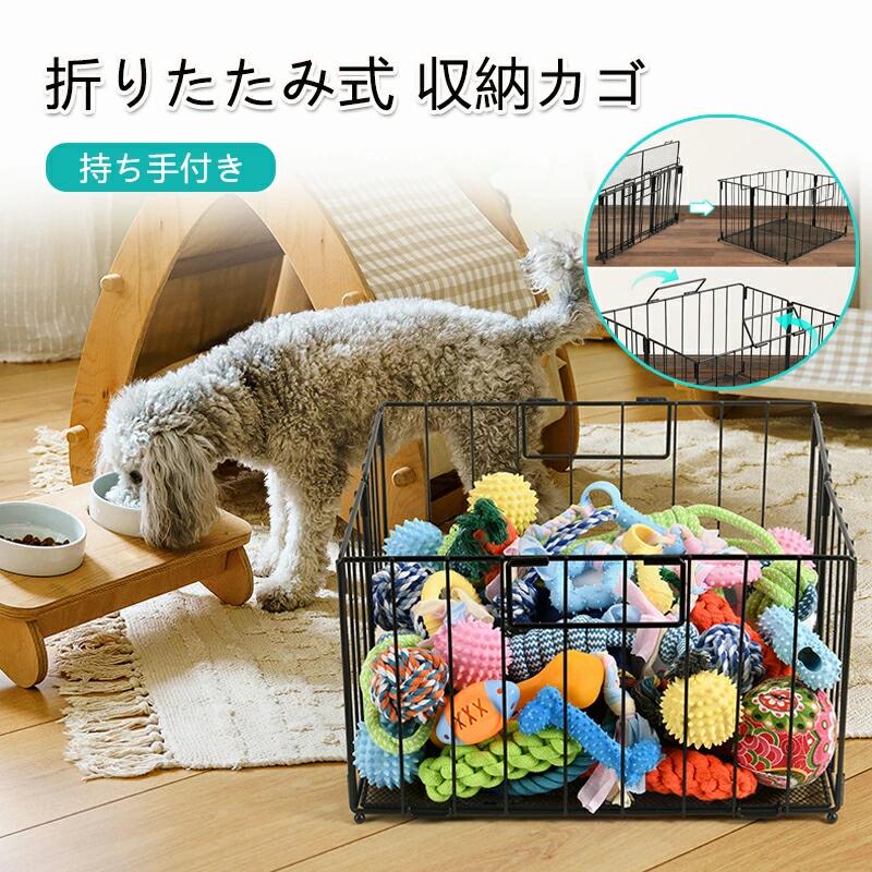 Rakuten - マイカゴ 収納カゴ 折り畳み式 紙袋収納 バスケット 手提げ ハンドル 大容量 おもちゃ収納 お片付け 衣類 タオル 雑貨 小物 本 雑誌 リビング 子ども部屋 寝室 洗面所 コンパクト 省スペース 軽量 持ち運び 便利 メッシュ 通気性 防カビ 自立