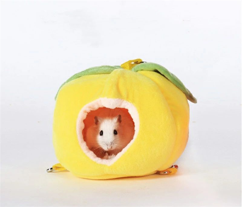 Squirrel - ハムスター ハムスター ハンモック小 ベッド 冬用 ハウス 暖かい