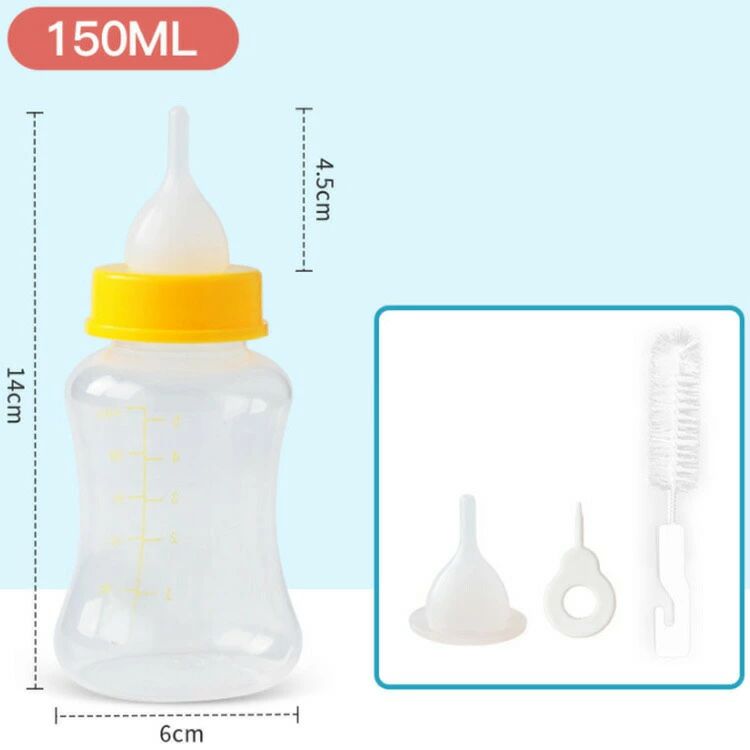 雅和屋のミルクボトルセット 子犬 子猫 ペット用哺乳 猫用 ミルク哺乳瓶｜アングル3