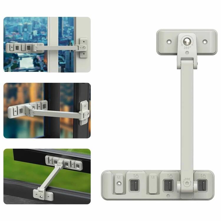 Refrigerator Locks - 窓 ロック 引き戸 ストッパー スライド ドア ロック 扉 チャイルドロック 安全ロック ストッパー ケガ いたずら防止 赤ちゃん守り ベビーガード ベビーロック 取り付け簡単 冷蔵庫 玄関 窓 扉 子供 ペット 犬 猫 赤ちゃん いたずら 転落防止