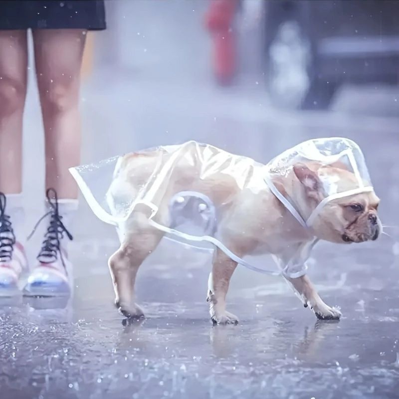 犬 レインコート ペット レイン ウェア ポンチョ カッパ 小型犬 中型犬 着せやすい...