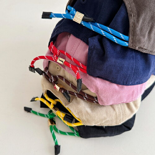 【再入荷】大人気！後ろがお洒落な 可愛い英語キャップ ストラップデザイン英語刺しゅうがお洒落 ベーシックコーデぴったりリボンポイント ビンテージカラー キッズキャップ 子供帽子 子供用帽子 キッズキャップ シンプル帽子 子供服キャップ お出かけGW帽子 robeacc0437a 3