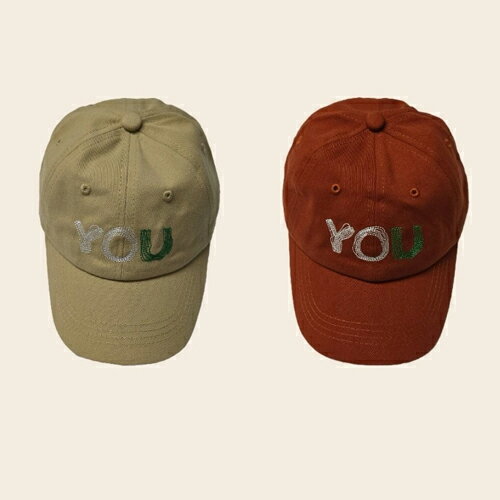再入荷【YOU】大人気！YOUししゅうがお洒落CAP 可愛い英語キャップ 後ろししゅうデザイン英語刺しゅうがお洒落 ベーシックコーデぴったりポイント ビンテージカラー キッズキャップ 子供帽子 子供用帽子 キッズキャップ 子供服キャップ お出かけGW帽子 robeacc0482