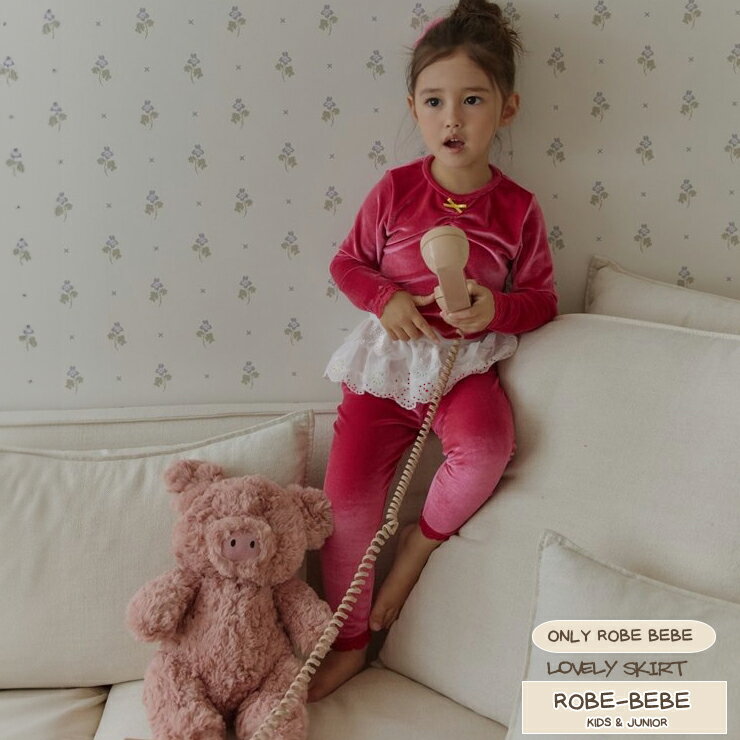 ラブリー女の子のMUST ITEM！2TYPE お洒落女の子のコーデアイテム ポリエステルチュールスカート&コットンスカート レース柄スカート お洒落子の 重ね着コーデ大人ぽっいハーフ スカート SKIRT 子供 ハーフスカート チュール キッズダンス 女の子ダンス robep0375