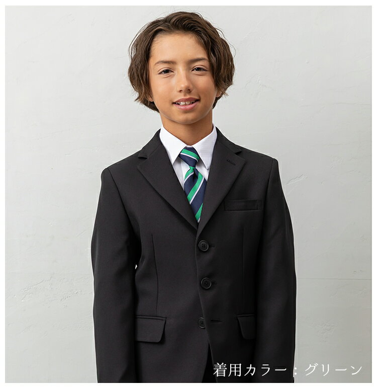 【最大30%OFFクーポン配布中】ネクタイ 卒業式 子供服 男の子 シャツ ブラックフォ...