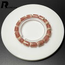 綺麗 EU製 ★ROBEAN・インカローズ★天珠型ブレス パワーストーン アクセサリー 原石 天然石 高級 プレゼント バラ色 約12.5*8.8mm M0612530